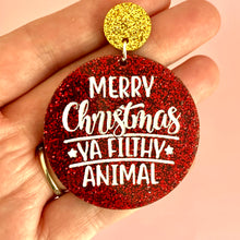 Load image into Gallery viewer, Home Alone Quote Earrings