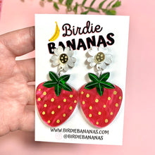 Load image into Gallery viewer, Strawberry Earrings