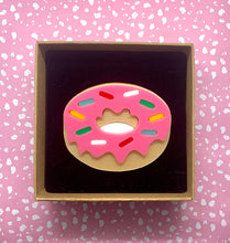 Load image into Gallery viewer, acrylic donut brooch