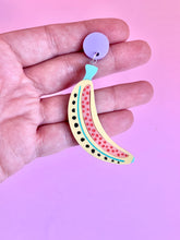 Load image into Gallery viewer, Pastel Banana Earrings