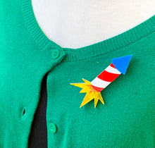 Load image into Gallery viewer, Firecracker Brooch