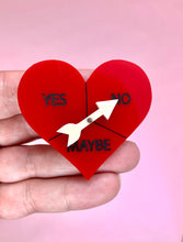 Load image into Gallery viewer, vintage valentine novelty brooch