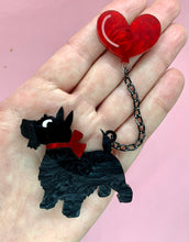 Load image into Gallery viewer, scotty dog brooch