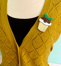 Load image into Gallery viewer, Christmas Pudding Brooch