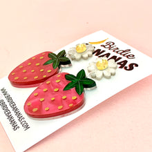 Load image into Gallery viewer, Strawberry Earrings