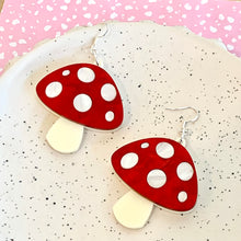 Load image into Gallery viewer, Mushroom Earrings
