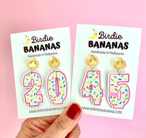 Birthday Candle Earrings