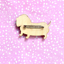 Load image into Gallery viewer, Sausage Dog Brooch
