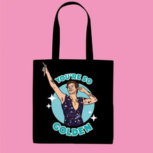 Load image into Gallery viewer, Harry Styles You&#39;re so Golden Tote Bag
