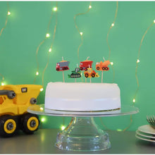 Load image into Gallery viewer, Construction Cake Candles
