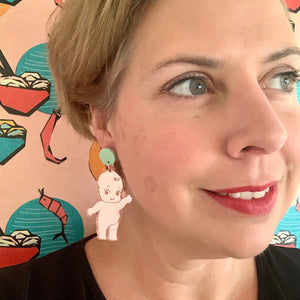 Kewpie Earrings