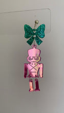 Load and play video in Gallery viewer, Pink Nutcracker Earrings
