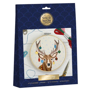 Stag Embroidery Craft Kit