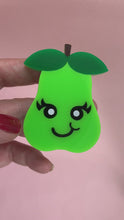 Load and play video in Gallery viewer, Super Cute Pear Brooch
