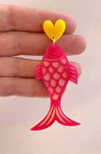Load image into Gallery viewer, Colorful Fish Earrings

