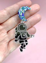 Load image into Gallery viewer, acrylic astronaut earrings melbourne
