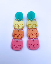 Load image into Gallery viewer, Kawaii Cat Earrings
