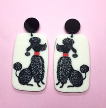 Load image into Gallery viewer, vintage poodle earrings
