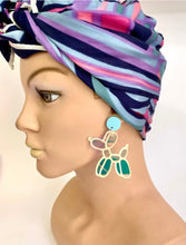 Load image into Gallery viewer, Iridescent Balloon Poodle Earrings
