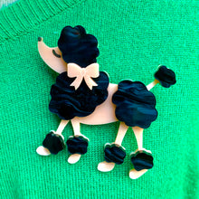 Load image into Gallery viewer, french poodle brooch

