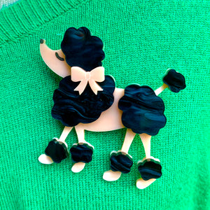 french poodle brooch