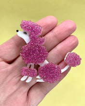 Load image into Gallery viewer, poodle dog brooch
