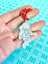Load image into Gallery viewer, Astronaut Space Earrings
