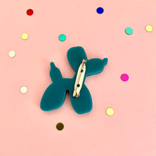 Load image into Gallery viewer, Balloon Poodle Dog Brooch
